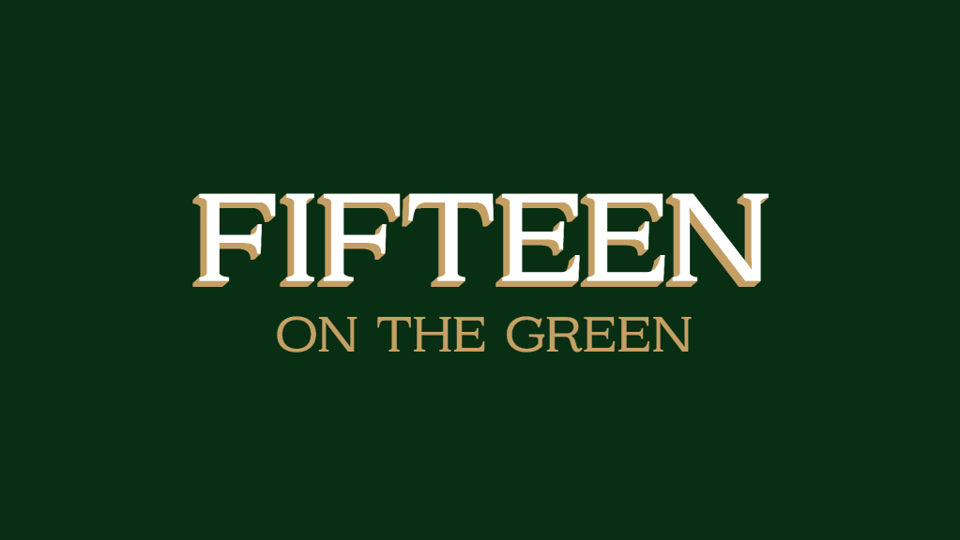 Fifteen on the Green Logo